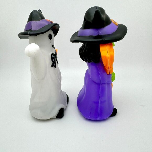 Halloween Light-Up Sound & Motion Ghost & Witch Decorations - Picture 7 of 9